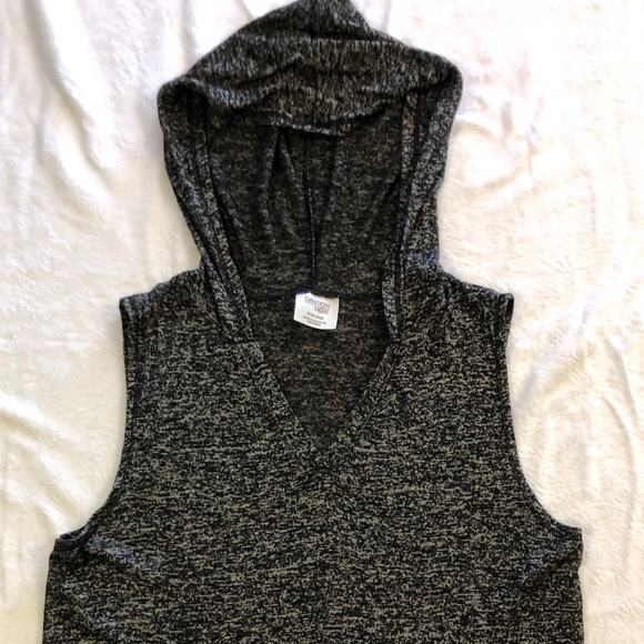 Danskin Women’s Small Sleeveless Shirt With Hood - Picture 1 of 4